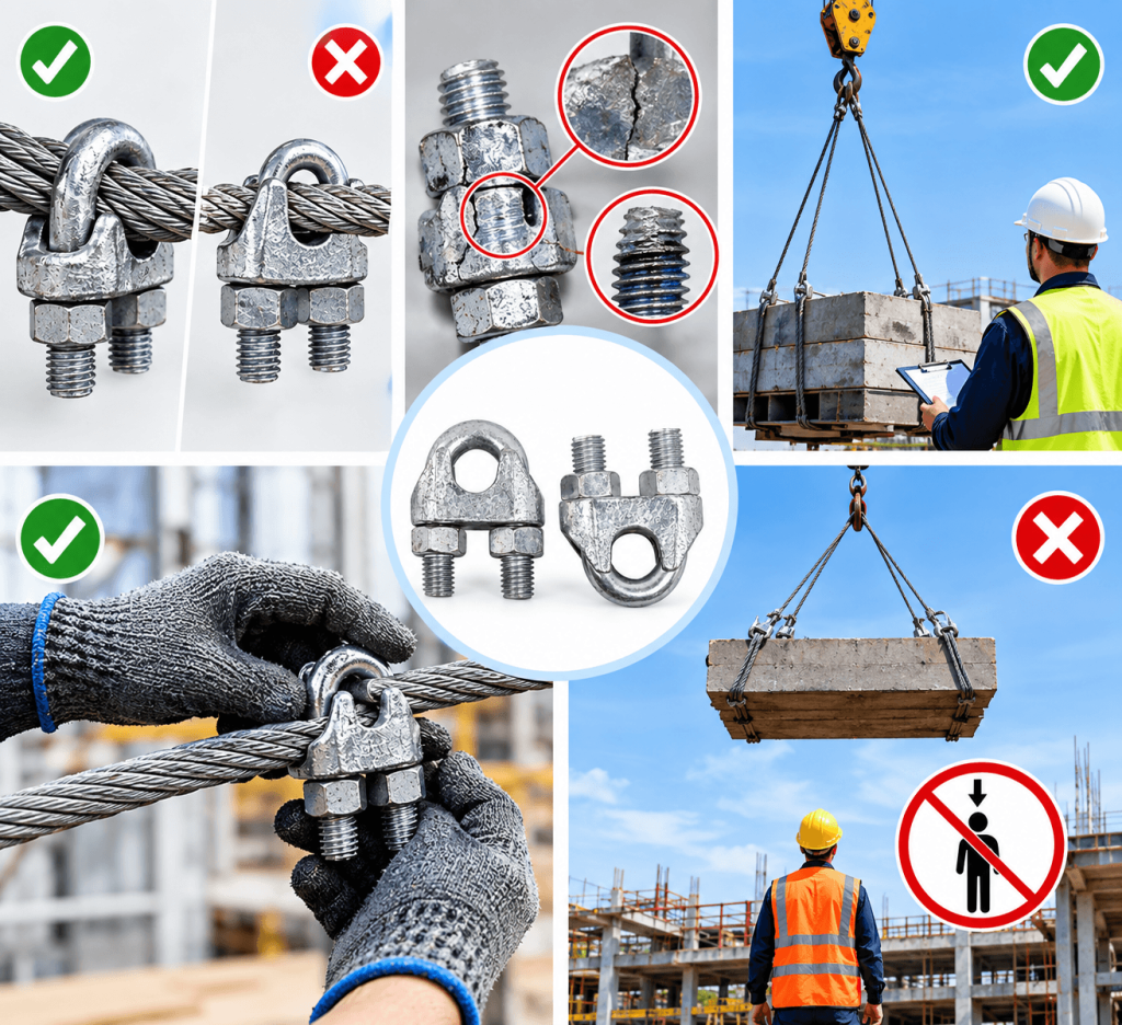 Những lưu ý khi sử dụng ốc siết cáp