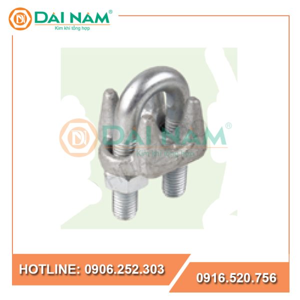 Ốc siết cáp kiểu Mỹ rèn ép mạ nhúng nóng