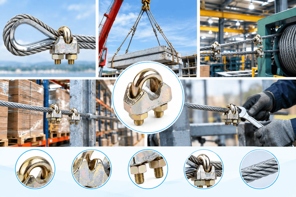 Ứng Dụng Của Ốc Siết Cáp Mạ Kẽm DIN1142