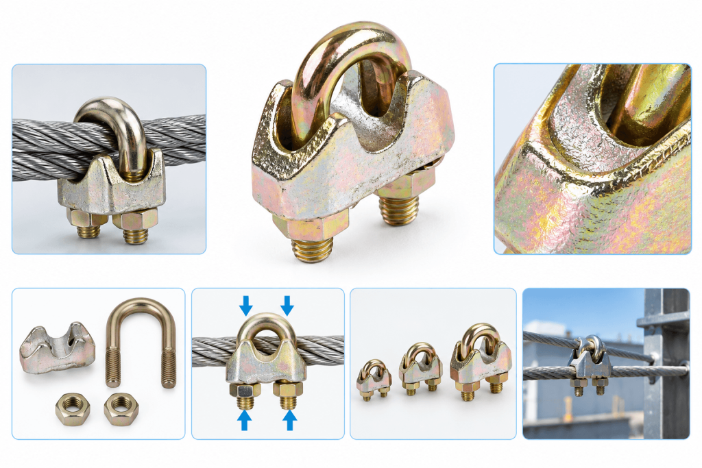 Đặc Điểm Của Ốc Siết Cáp DIN1142