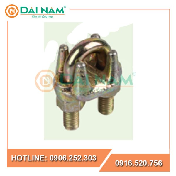 Ốc Siết Cáp Loại A Mạ Kẽm Vàng