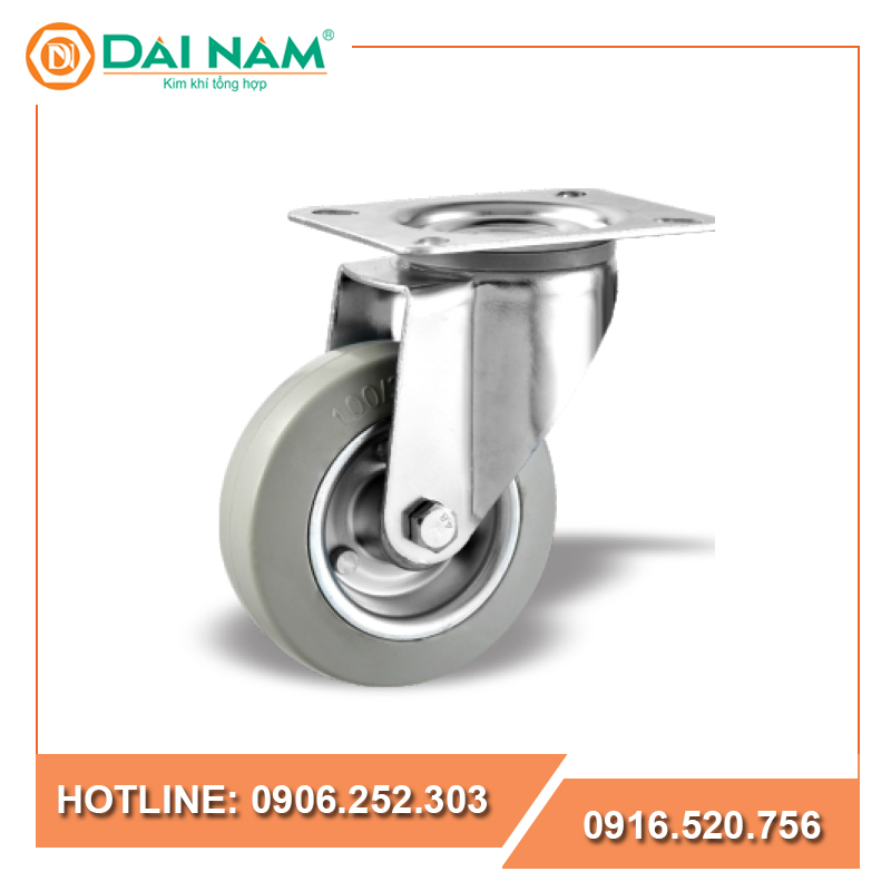 Bánh xe cao su có đệm