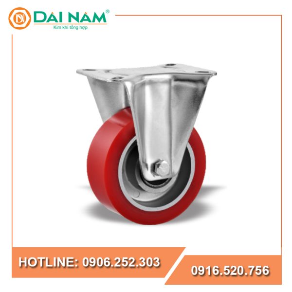 Bánh xe PU lõi nhôm vòng bi kép