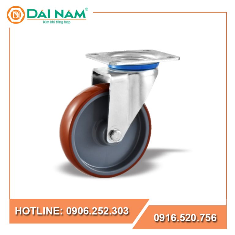 Bánh xe PU ổ bi lăn