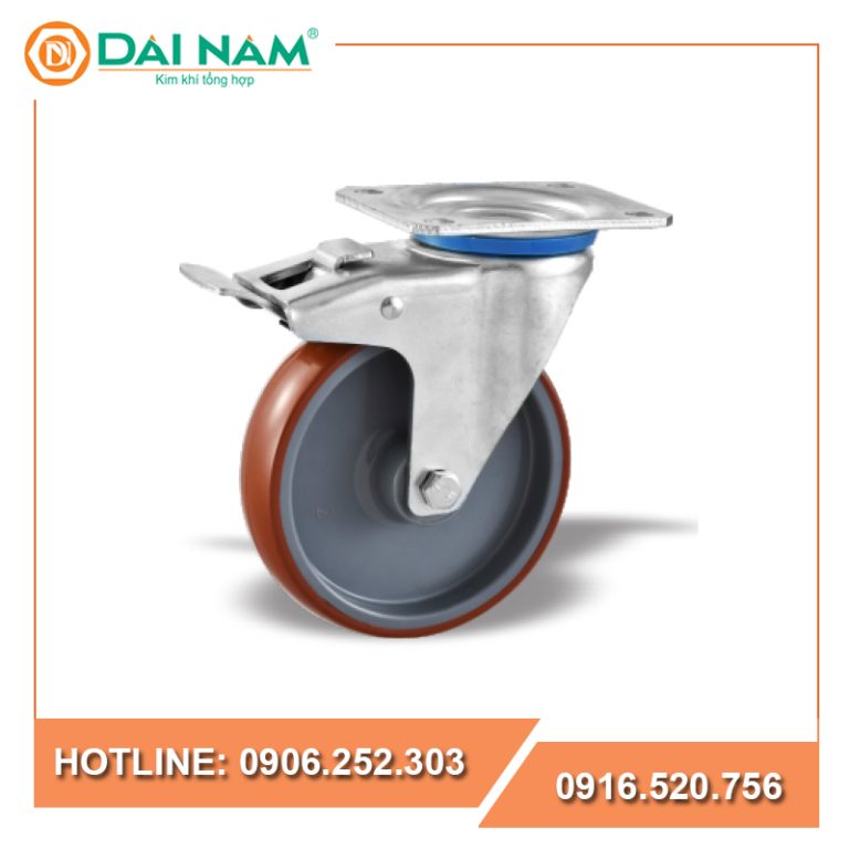 Bánh xe PU ổ bi lăn