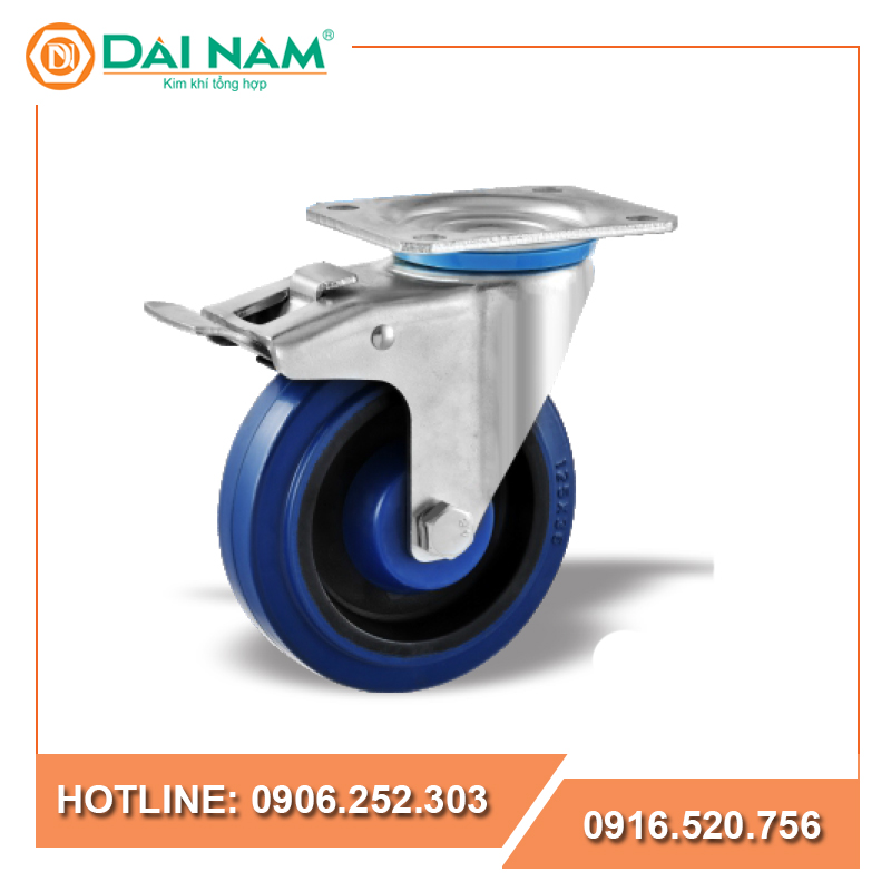 banh xe cao su dan hoi vong bi lan