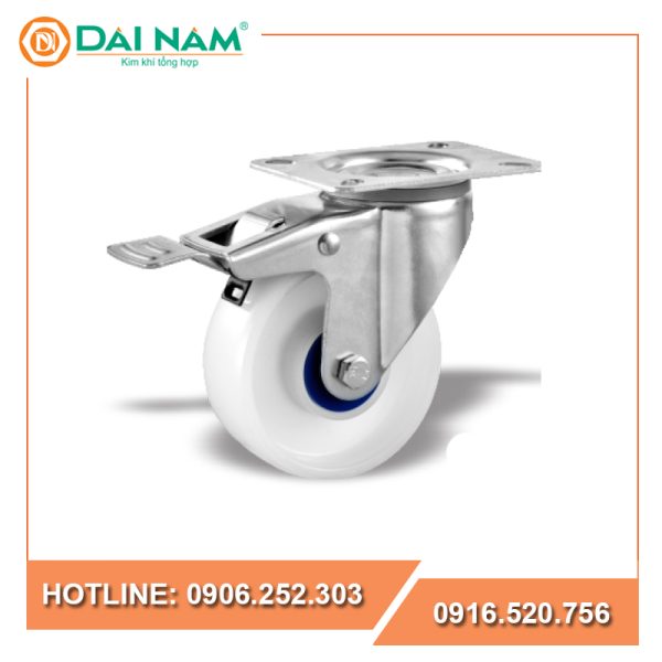 Bánh xe PP vòng bi đơn