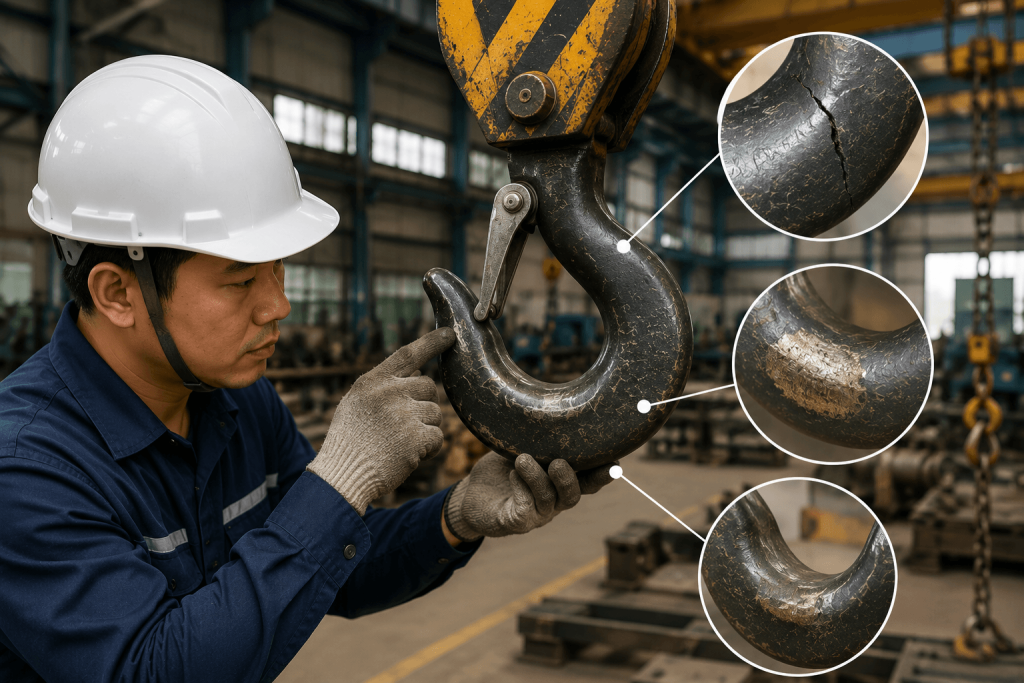 bảo dưỡng móc cẩu