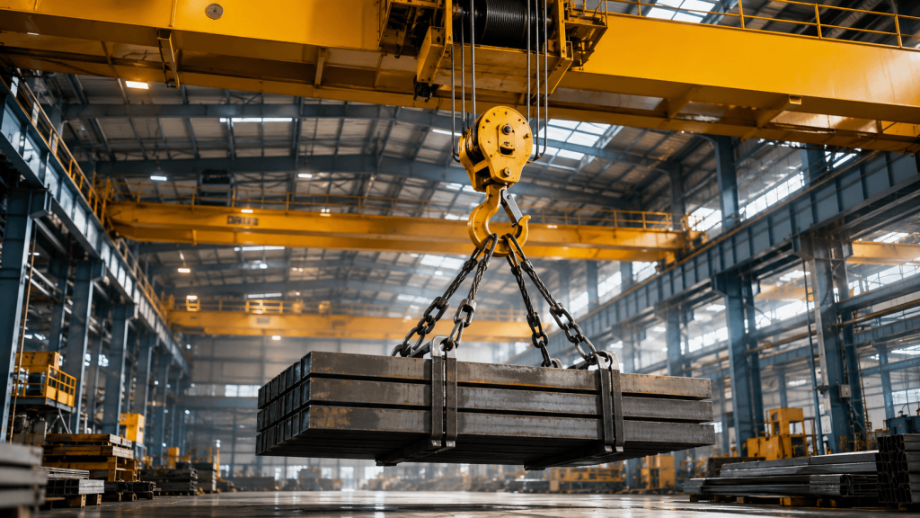 ảnh hưởng đến hệ thống nâng móc cẩu