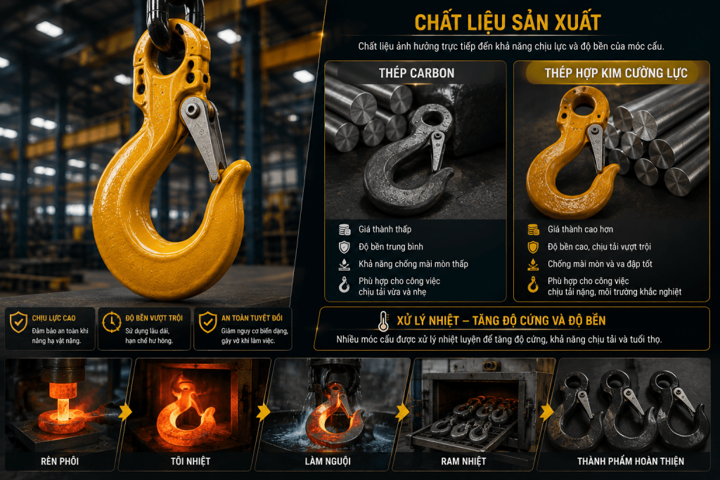 chất liệu sản xuất