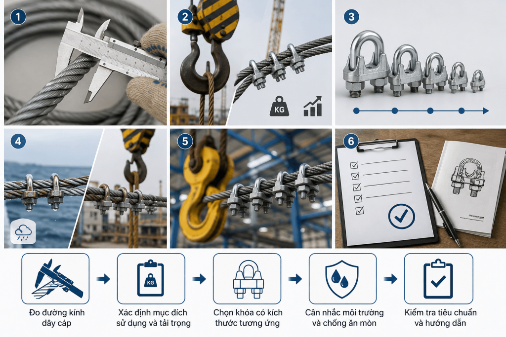 Kinh nghiệm chọn khóa cáp phù hợp