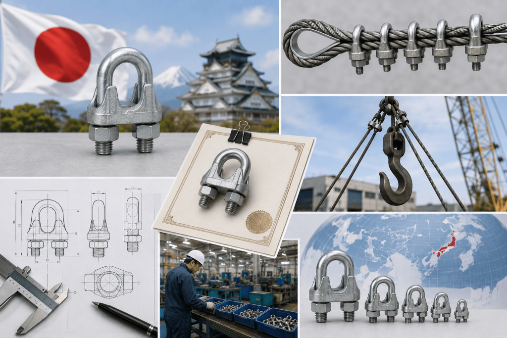 Tiêu chuẩn khóa cáp JIS là gì?